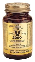 Solgar Formula VM-2000 Multinutrient System For The 21st Century Βιταμίνη για Ενέργεια & το Ανοσοποιητικό 30 ταμπλέτες από το Public