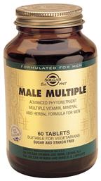 Solgar Male Multiple Advanced Phytonutrient Βιταμίνη για Ενέργεια 60 ταμπλέτες από το Pharm24