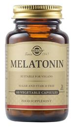 Solgar Melatonin Συμπλήρωμα για τον Ύπνο 60 φυτικές κάψουλες