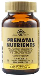 Solgar Prenatal Nutrients 120 ταμπλέτες από το Pharm24