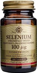 Solgar Selenium 100μg 100 ταμπλέτες από το Pharm24