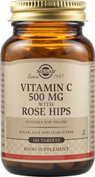 Solgar Vitamin C with Rose Hips 500mg 100 ταμπλέτες από το Pharm24