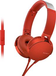 Sony MDR-XB550AP Ενσύρματα On Ear Ακουστικά Κόκκινα