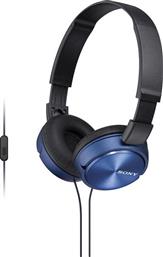 Sony MDR-ZX310AP Ενσύρματα On Ear Ακουστικά Μπλε