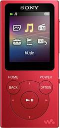 Sony NW-E394 MP4 Player (8GB) με Οθόνη LED LCD / TFT 1.77'' Κόκκινο από το e-shop