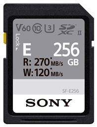 Sony SF-E Series SDXC 256GB Class 10 U3 V60 UHS-II