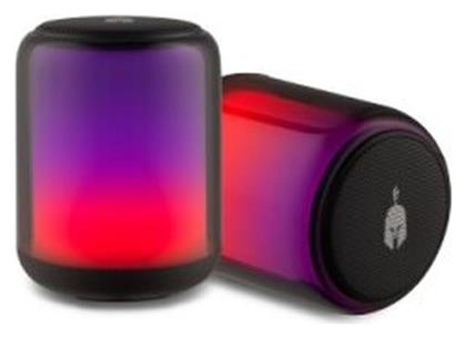 Spartan Gear Syrinx M Medium Ηχεία Υπολογιστή 2.0 με RGB Φωτισμό και Bluetooth σε Μαύρο Χρώμα από το BlablaToys