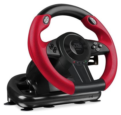 SpeedLink TrailBlazer Racing Wheel Τιμονιέρα με Πετάλια για PS4 / XBOX One / PS3 / PC με 180° Περιστροφής