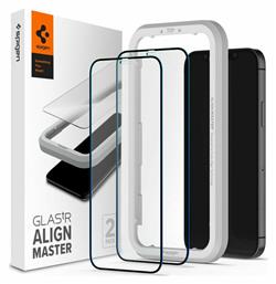 Spigen GLAS.tR ALIGNmaster Full Face Tempered Glass 2τμχ (iPhone 14 / 13 / 13 Pro) από το e-shop