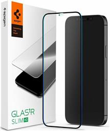 Spigen GLAS.tR FullCover HD Full Glue Full Face Tempered Glass (iPhone 12 / 12 Pro) από το Public