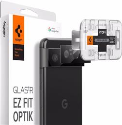 Spigen Optik.TR Ez Fit 2pcs Προστασία Κάμερας Tempered Glass για το Google Pixel 8