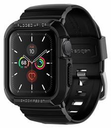 Spigen Rugged Armor Pro Λουράκι Σιλικόνης Μαύρο (Apple Watch 38/40/41mm) από το e-shop