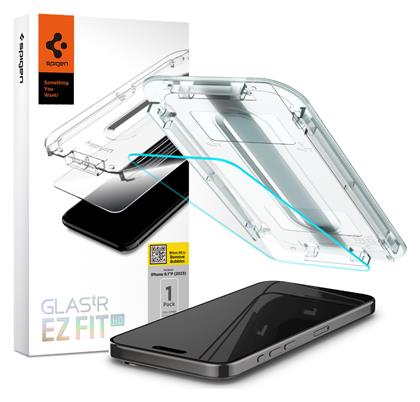 Spigen tR EZ Fit Tempered Glass (iPhone 15 Pro)