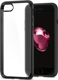 Spigen Ultra Hybrid 2 Back Cover Πλαστικό Μαύρο (iPhone SE 2020/8/7) από το Public