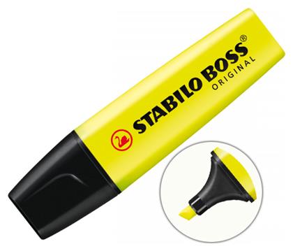 Stabilo Boss Original Μαρκαδόρος Υπογράμμισης 5mm Κίτρινος από το Plus4u