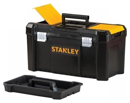 Stanley Essential Εργαλειοθήκη Χειρός Πλαστική με Ταμπακιέρα Π48.2xB25.4xΥ25cm από το Esmarket