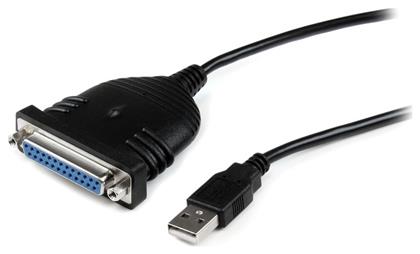 StarTech Καλώδιο USB-A σε RS232 25-pin female 1.8m Μαύρο από το Public