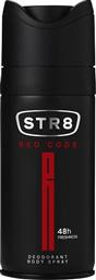 STR8 Red Code Αποσμητικό 48h σε Spray 150ml από το Attica The Department Store