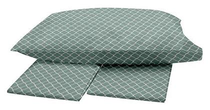 Sunshine Σετ Σεντόνια Διπλά 200x250εκ. Menta Aqua