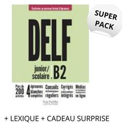 Super Pack Delf Scolaire & Junior Β2 Nouveau Format , (Lexique + Cadeau Surprise) από το Plus4u