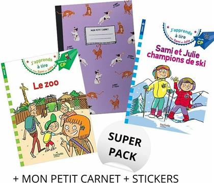 Super Pack Sami Et Julie (+ Mon Petit Carnet + Stickers)