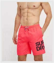 Superdry Ανδρικό Μαγιό Σορτς Shocking Pink από το Plus4u