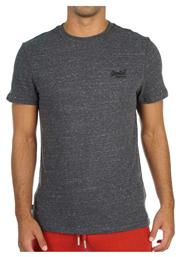 Superdry Ανδρικό T-shirt Γκρι Μονόχρωμο από το Silenzio