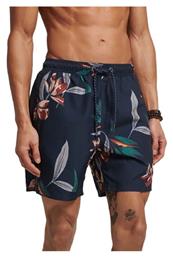 Superdry Αντρικό Μαγιό M3010212a-8ul Dark Navy Hawaian