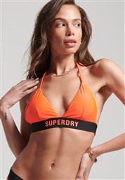 Superdry Bikini Τριγωνάκι Πορτοκαλί από το Plus4u