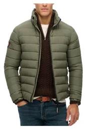 Superdry D3 Sdcd Fuji Μπουφάν Puffer Green