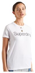 Superdry Γυναικείο T-shirt Track Gold
