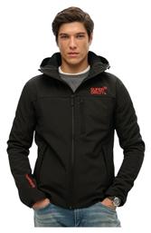 Superdry 'hooded Μπουφάν Softshell Μαύρο