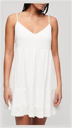 Superdry Καλοκαιρινό Mini Φόρεμα Λευκό από το Altershops