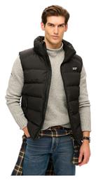 Superdry M D2 Sdcd Sports Αμάνικο Ανδρικό Μπουφάν Puffer Black