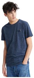 Superdry Orange Label Vintage Emb Crew Ανδρικό T-shirt Abyss Navy Feeder Μονόχρωμο