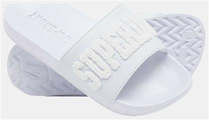 Superdry Slides σε Λευκό Χρώμα από το Cosmossport