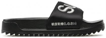 Superdry Slides σε Μαύρο Χρώμα