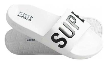 Superdry Slides σε Μαύρο Χρώμα από το Outletcenter