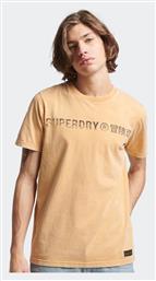 Superdry Vintage Corp Ανδρικό T-shirt Κοντομάνικο Μπεζ από το Z-mall