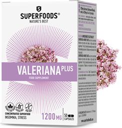Superfoods Valeriana Plus 300mg 50 κάψουλες από το Pharm24