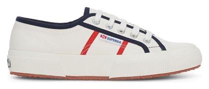 Superga 2750 Γυναικεία Sneakers White Avorio-blue Navy-red