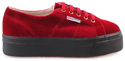 Superga 2790 VELVET S0080Y0 Red από το MyShoe