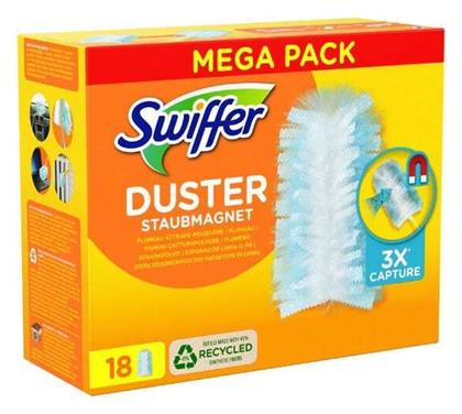 Swiffer Duster Staubmagnet Ξεσκονιστήρι με Λαβή & Ανταλλακτικά 18τμχ