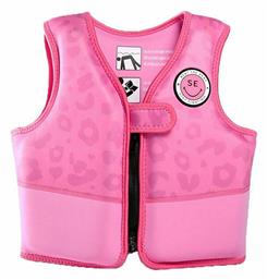 Swim Essentials Παιδικό Γιλέκο Κολύμβησης Vest για 4-6 Ετών Roze Panterprint