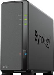 Synology DiskStation DS124 NAS για ένα HDD/SSD