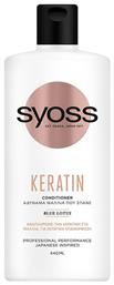 Syoss Keratin Conditioner Αναδόμησης/θρέψης για Όλους τους Τύπους Μαλλιών 250ml από το Pharm24