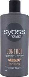 Syoss Men Control Shampoo 440ml από το e-Fresh