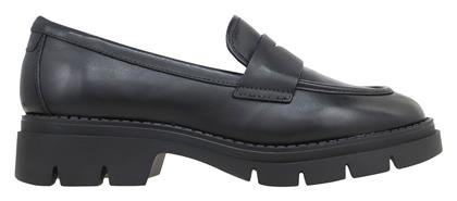 Tamaris Δερμάτινα Γυναικεία Loafers σε Μαύρο Χρώμα από το CasualShoes