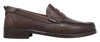 Ted Baker Δερμάτινα Ανδρικά Loafers σε Καφέ Χρώμα