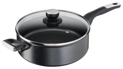 Tefal Unlimited Σωτέζα με Καπάκι από Αλουμίνιο με Αντικολλητική Επίστρωση 26cm